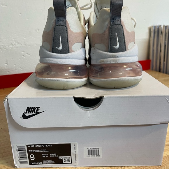 Womens Nike Air Max 270 React - Picture 6 of 6